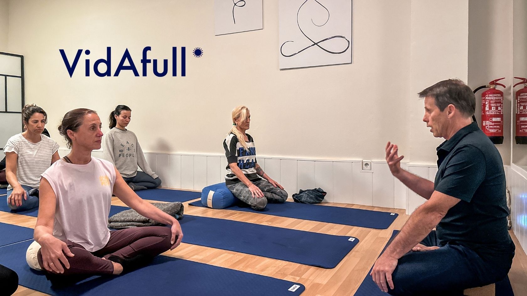 Clase de Yin yoga en Gijón