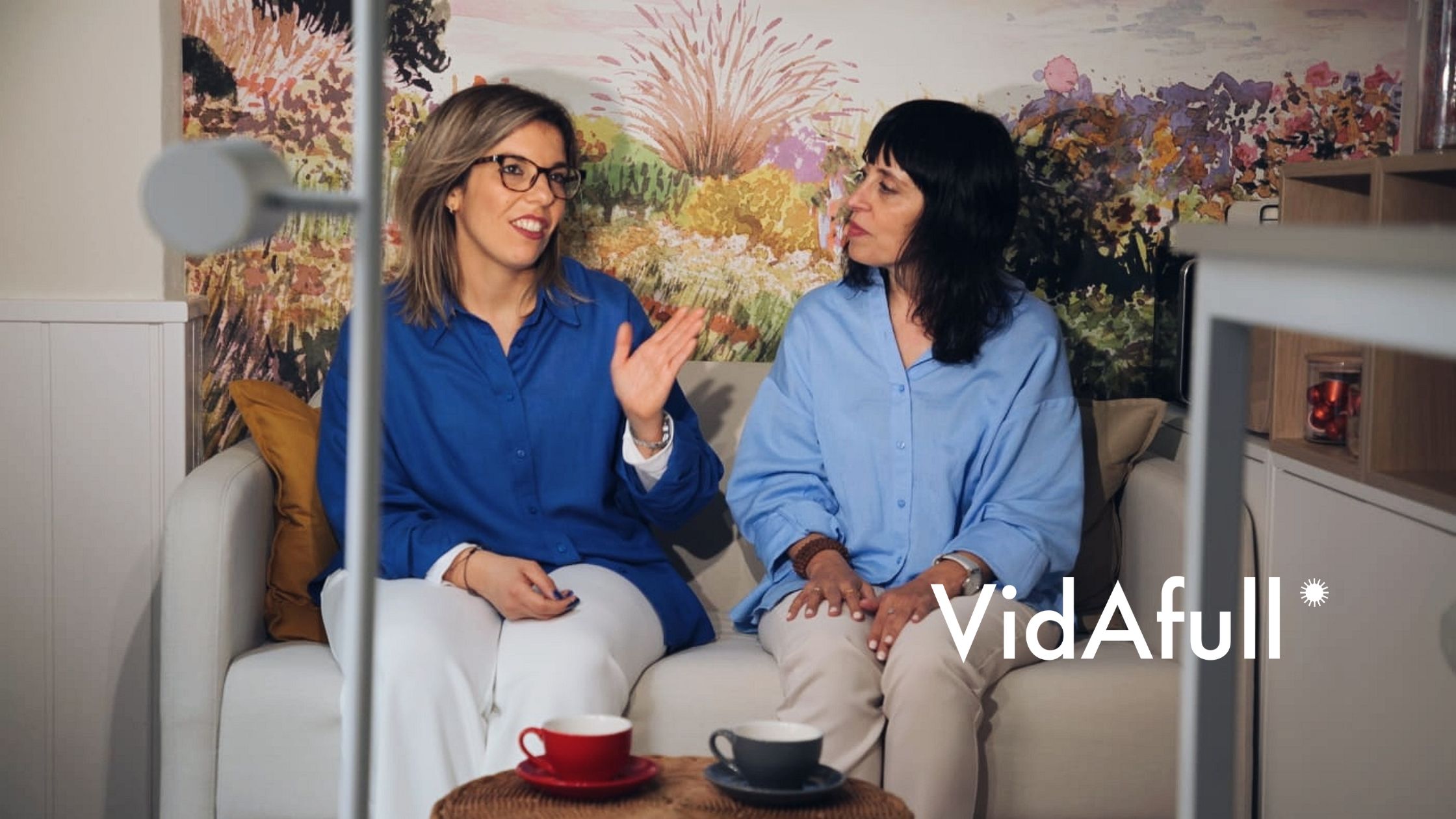 Ana e Irene en Espacio VidAfull, centro antiestrés en Gijón